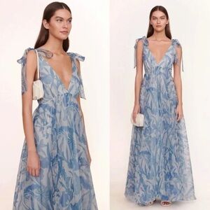 staud dandelion floral organza maxi dress STAUD | Dresses | Nwt Staud Organza Dandelion Lime Wildflower Gown Garden Party Fairy Princess